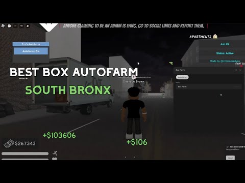 [FREE] The BEST South Bronx Script 🔫💸 | Autofarm (BOX FARM), Aimbot, Esp, Instant Loot, Wallbang!
