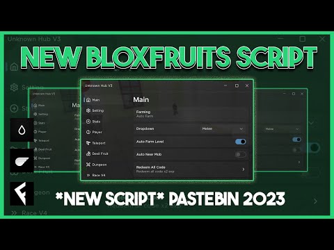 [⛩️NEW] Roblox BLOX FRUITS Script/Hack Unknown Hub V3