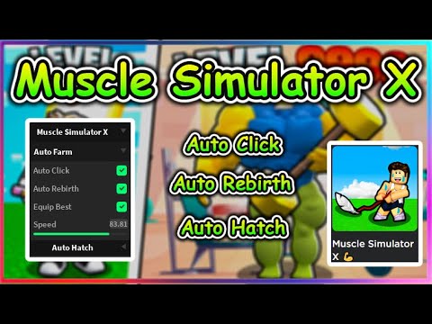 Muscle Simulator X Script - Auto Farm