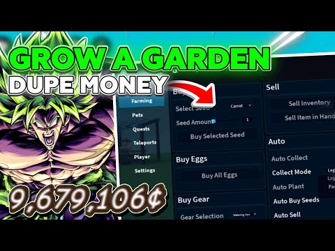 Grow A Garden Script AUTO FARM EVENT! | Auto Farm, Infinite Seeds, Sell All | Roblox 🙀