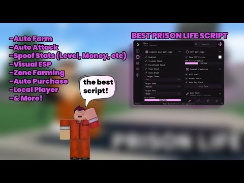 PRISON LIFE BEST SCRIPT! *KEY LESS*