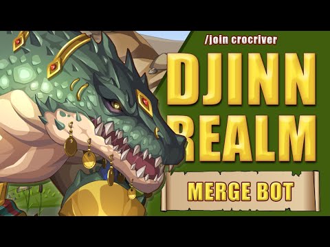 AQW || Djinn Realm Guardian - /crocriver (Merge Bot) || GRIMLITE REV ||