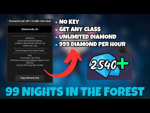 99 Nights In The Forest Diamond Farm
