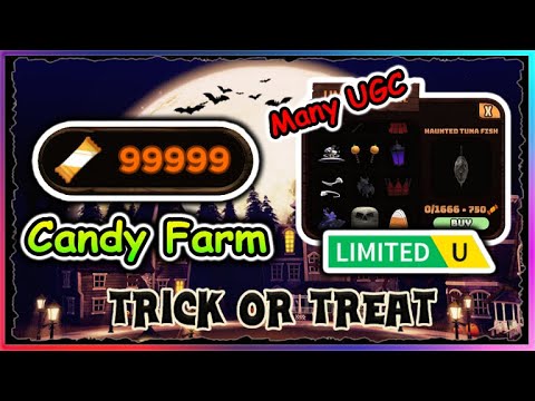 [🎃UGC LIMITED]  Roblox Trick or Treat Script - Candy Farm