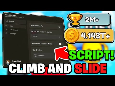 🔑 KEY LESS | Climb and Slide SCRIPT! - 🎯 Give WINS - MORE!
