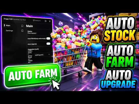 Clean the Squishies Script | AUTO STOCK, AUTO FARM, AUTO UPGRADE & More! | 2026