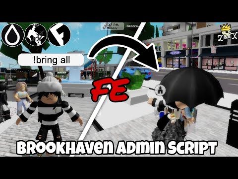 Brookhaven FE Admin Script | Hydrogen • Fluxus