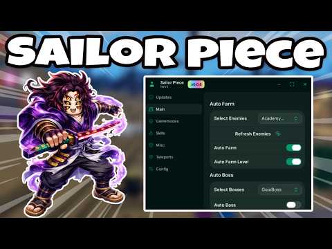 NEW [🌙Moon Update⚔️] Sailor Piece Script OP (2026) NO KEY
