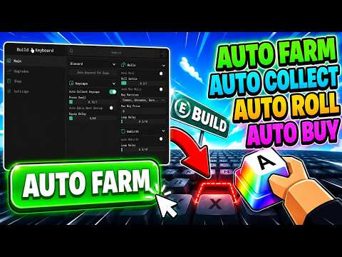 Build A Keyboard Script | AUTO FARM, AUTO COLLECT, AUTO ROLL, AUTO BUY & More! | 2026