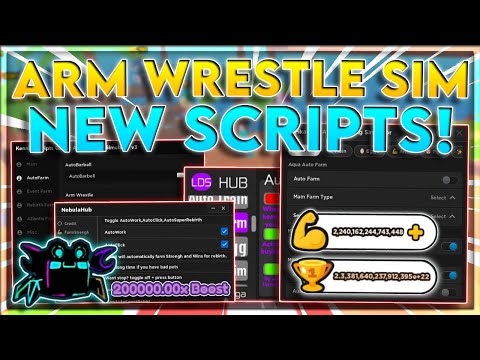 Pikachu Hub || Arm Wrestle Sim Script