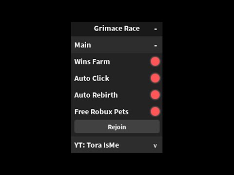 The *BEST* Grimace Race Script - 2023
