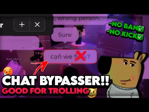 NEW🌊] BEST CHAT BYPASSER FOR TROLLING | WORKING ALL EXECUTERS 