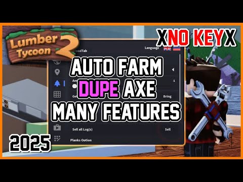 Lumber Tycoon 2 Script • Auto Farm No Key (Kron Hub)