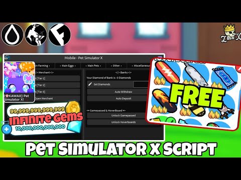 [🌸KAWAII] Pet Simulator X Script | Mobile & PC | Free Gamepass | Hydrogen • Fluxus