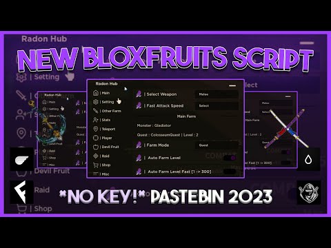 [NO KEY] Blox Fruits Radon Hub