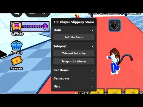 100 Player Slippery Stairs 