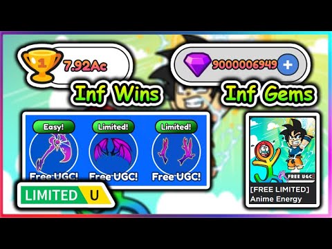 Anime Energy Clash Simulator Script - Inf Wins / Gems