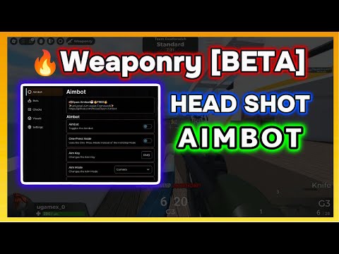 Weaponry Script | Aimbot, Silent Aim, ESP
