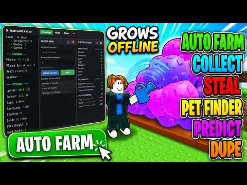 Grow a Garden 2 Script | AUTO FARM, COLLECT, STEAL, PET FINDER, PREDICT, DUPE & More! | 2026