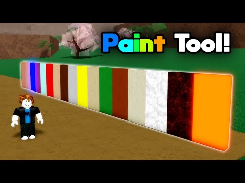 🎨 Use Paint Tool for BluePrints ! [ Free ] 🌳 Lumber Tycoon 2 Scripts 🌳 | ROBLOX Scripts