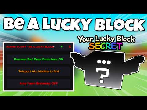BEST Be a Lucky Block Script (NO KEY) 2026