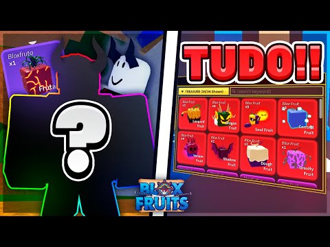 PEGUEI TODOS OS ITENS DO MAR 2, FRUTA NOVA E RAÇA NOVA COM SCRIPT!