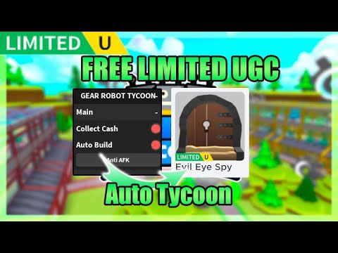 [FREE LIMITED UGC] GEAR ROBOT TYCOON Script • Auto Tycoon