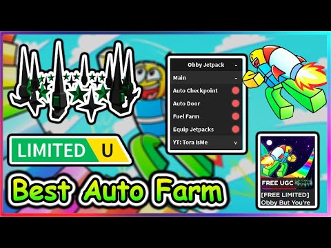 Obby But You're on a Jetpack Script - Best Auto Farm
