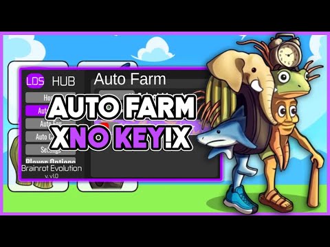 Brainrot Evolution Script Keyless • Auto Farm (LDS Hub)