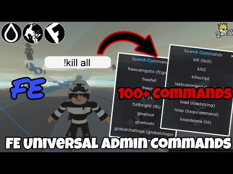 FE Admin Commands Script | Hydrogen • Fluxus
