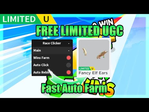 [FREE LIMITED UGC] Race Clicker Script • Fast Auto Farm