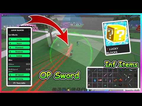 LUCKY BLOCKS Script - Inf Blocks | OP Sword
