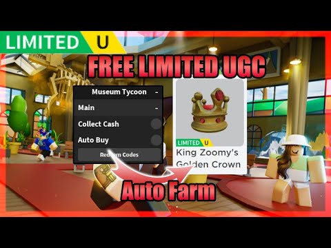 [FREE LIMITED UGC] Museum Tycoon Script • Auto Farm