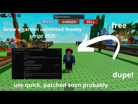 grow a garden script