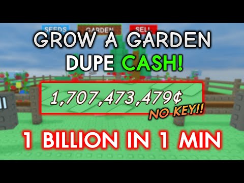 Grow a Garden Infinite dupe money