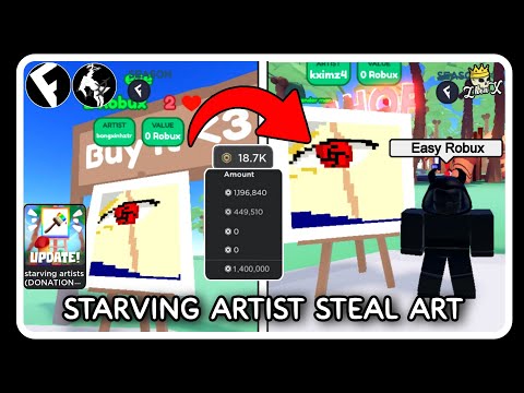 [ OP ] Steal Art Script - Get FREE Robux - ROBLOX SCRIPTS [ Mobile/PC ]