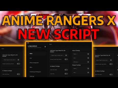Anime Rangers X Script