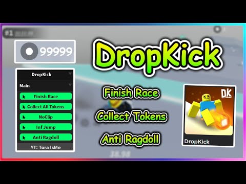 DropKick Script - Finish Race | Collect Tokens