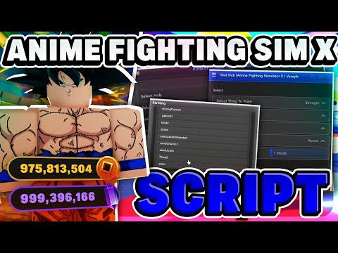 ANIME FIGHTING SIMULATOR X Script / Hack