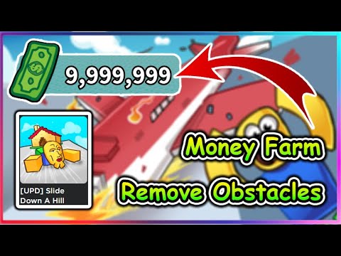 Slide Down A Hill Script - Money Farm | Remove Obstacles