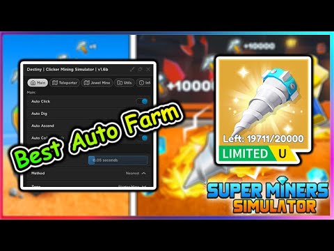 Clicker Mining Simulator Script - Best Auto Farm