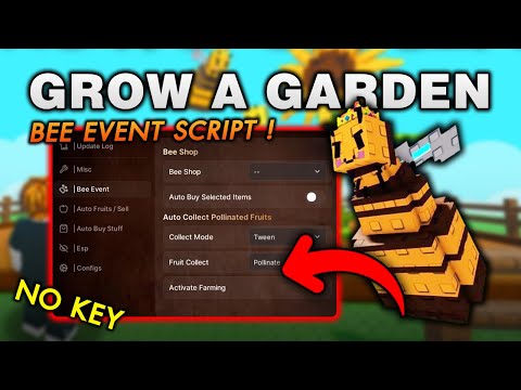 [⛲OP] Grow a Garden Script Bee Event