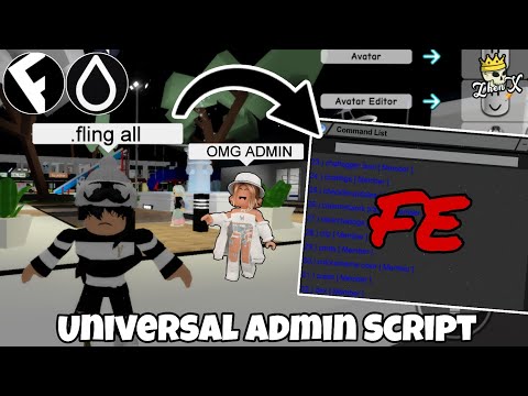 FE Universal Admin Script | Hydrogen • Fluxus