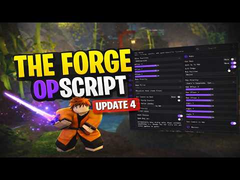 The Forge SCRIPT NEW UPDATE - AUTO QUEST - AUTO POTION - AUTO FARM ORE - INSTA FORGE !✅