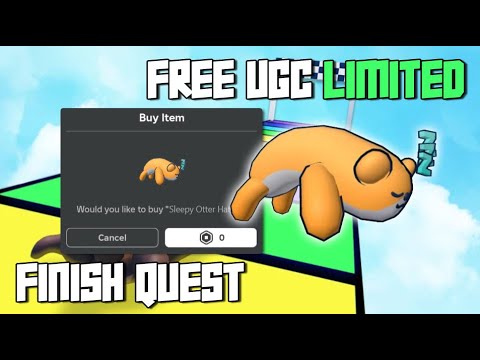 Free UGC Limited Obby But You're an Otter Script • Finish UGC Quest