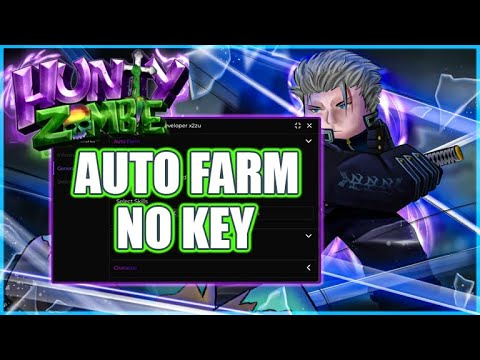 🧟‍♂️Hunty Zombie Script Hack • Auto Farm No Key