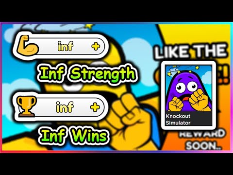 Knockout Simulator Script - Infinite Wins / Strength