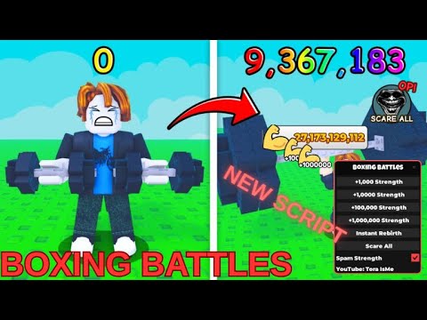BOXING BATTLES OP INFINITE STRENGTH SCRIPT