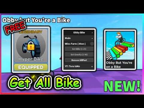 Obby But You're on a Bike Script - Get All Bike | Wins Farm