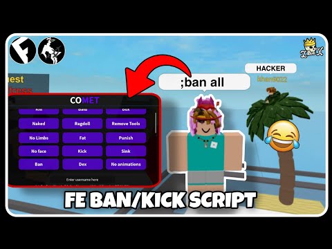 FE Ban/Kick Script - ROBLOX SCRIPTS - FE Admin Script | Fluxus • Arceus X